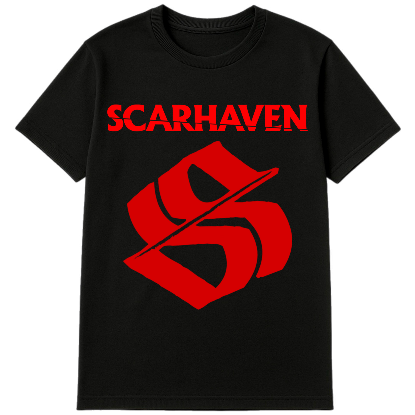 Scarhaven Red "S" Tee
